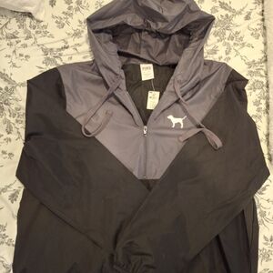 PINK Victoria's Secret Gray and Black Jacket